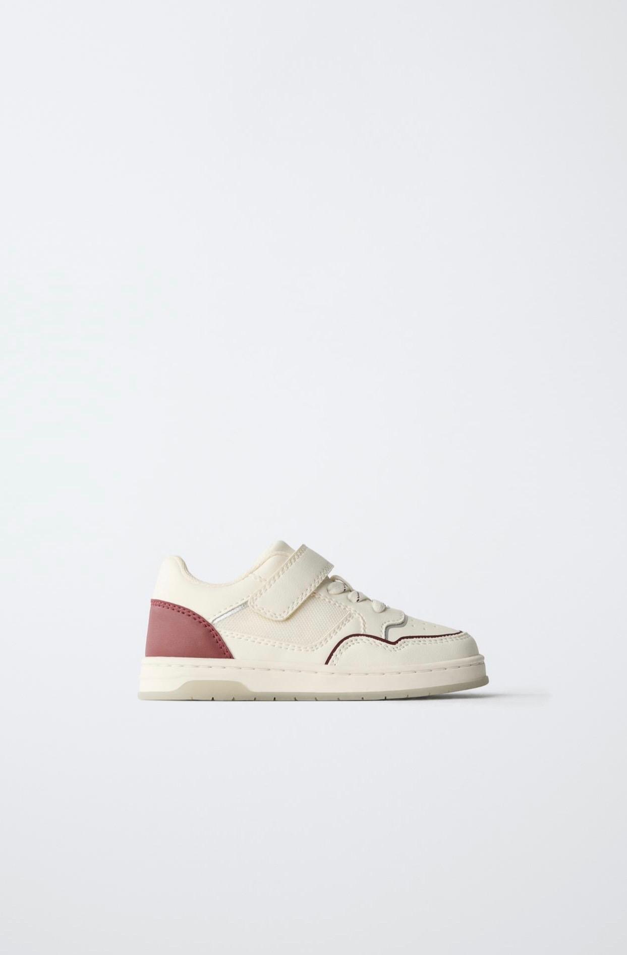 Baskets Multimatières À Lacets Élastiques Et Scratch Zara pointure 23