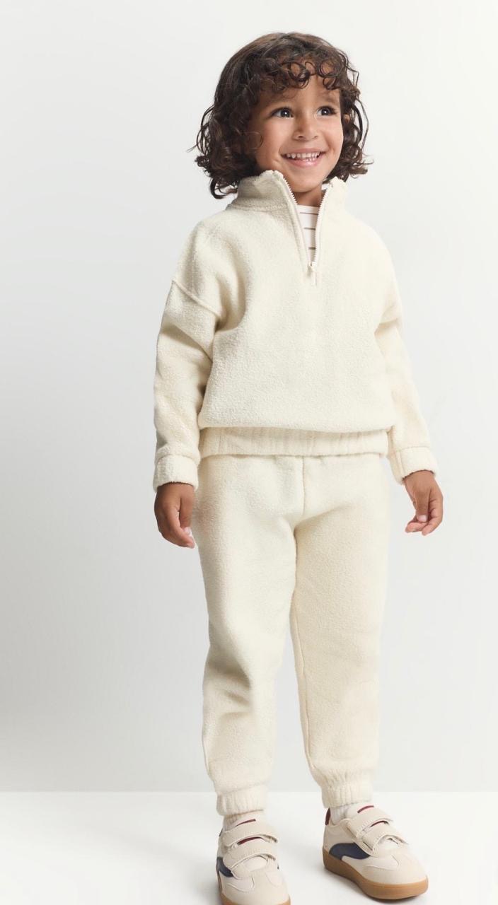 Ensemble 2 Pièces Sweat A Col Zippé Et Pantalon Lefties 3-4 ans 104cm
