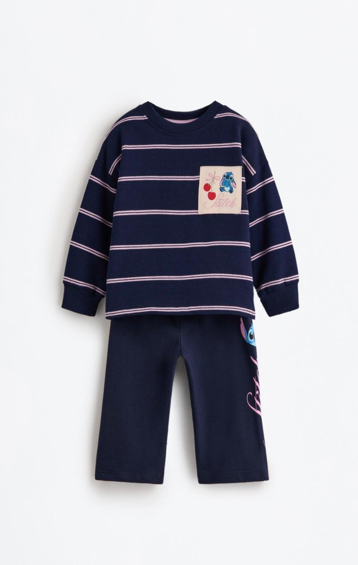 Ensemble 2 Pièces Sweat Et Pantalon En Molletonné Non Gratté Lefties 2-3 ans 98cm