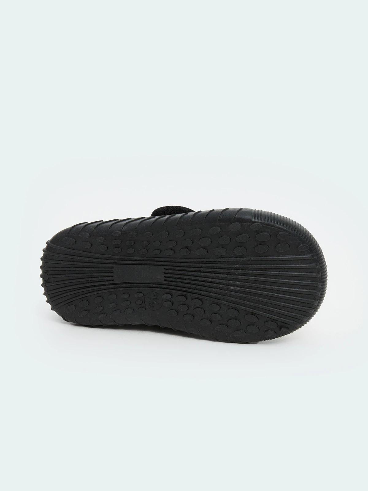 Pantoufles Chaussons Souples À Scratch Noir Et Jaune LC Waikiki