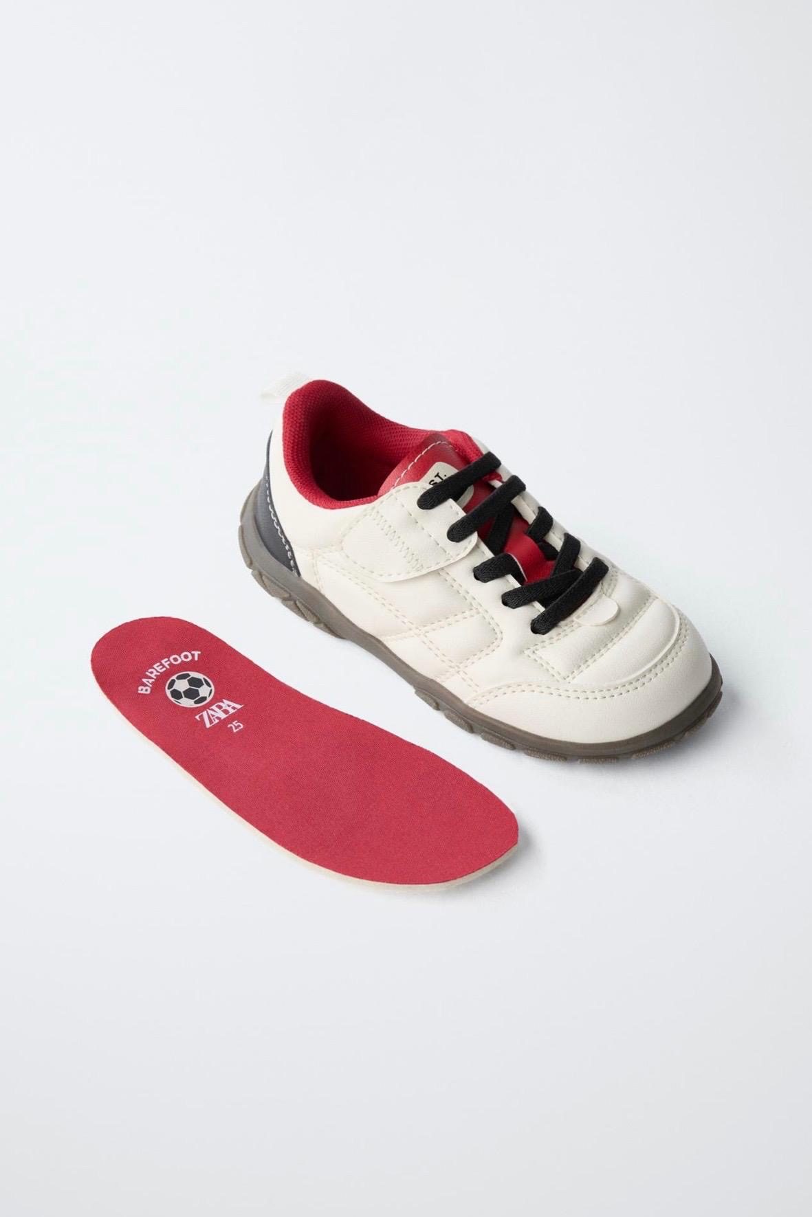 Baskets Barefoot À Lacets Élastiques Zara