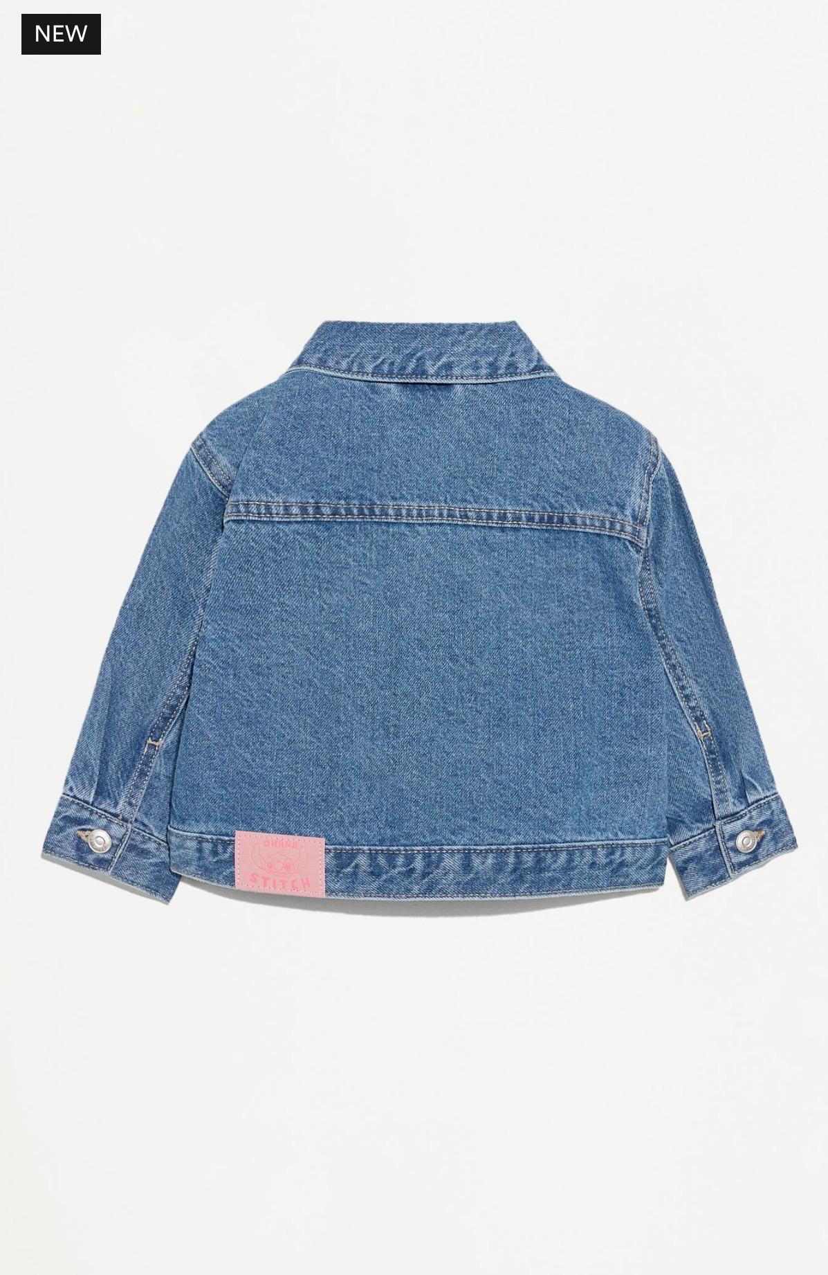 Veste En Denim De Coton À Patchs Bleu Jean Lefties 18-24 mois 92cm
