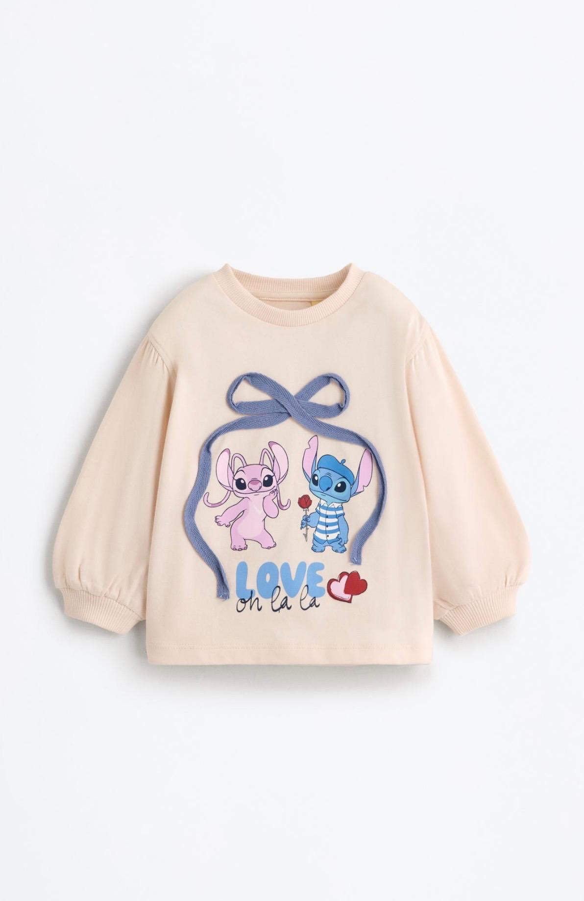 Ensemble 2 Pièces Sweat En Molleton Non Gratté Et Legging En Coton Côtelé Lefties 12-18 mois 86cm