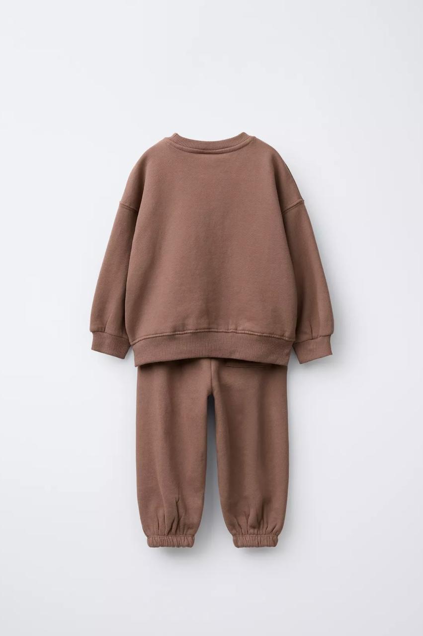 Ensemble Jogging Sweat Et Pantalon En Molleton Non Gratté Zara 18 mois (86cm)