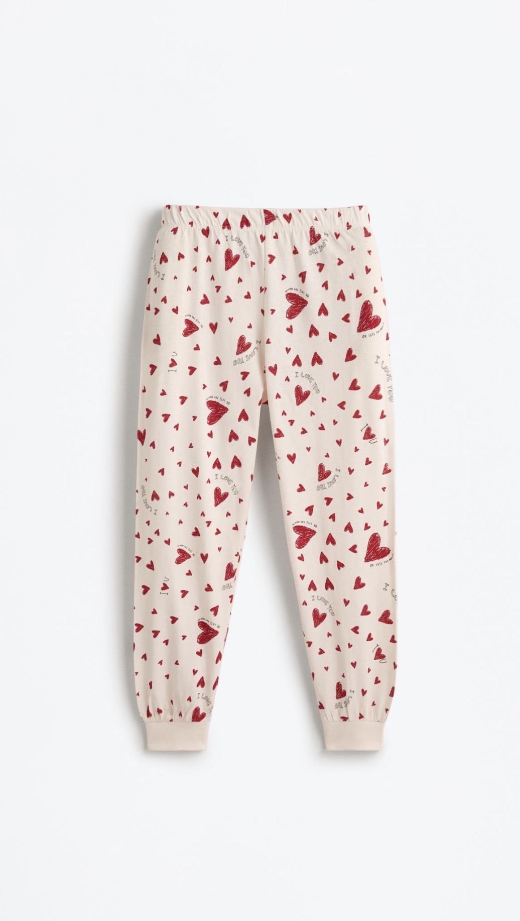 Pyjama 2 Pièces Coton Imprimé Cœur Lefties